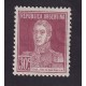 ARGENTINA 1923 GJ 572 ESTAMPILLA NUEVA CON GOMA U$ 16